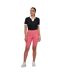 Polo Manches Raglan Femme Noir Callaway-1