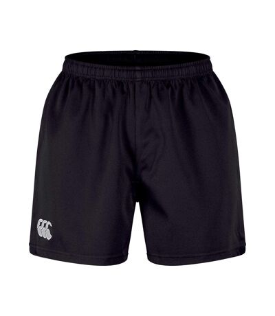 Mens Professional Polyester Rugby Shorts Black Canterbury