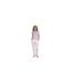 Womens/ladies Leopard Joggers Off White PJ Salvage-1