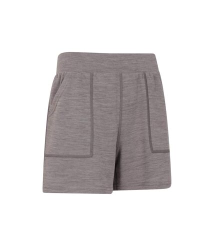 Mountain Warehouse Womens/Ladies Merino Wool Sweat Shorts (Gray) - UTMW1628