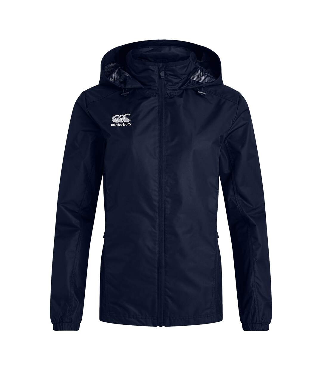 Womens/ladies Club Vaposhield Full Zip Waterproof Jacket Navy Canterbury-2