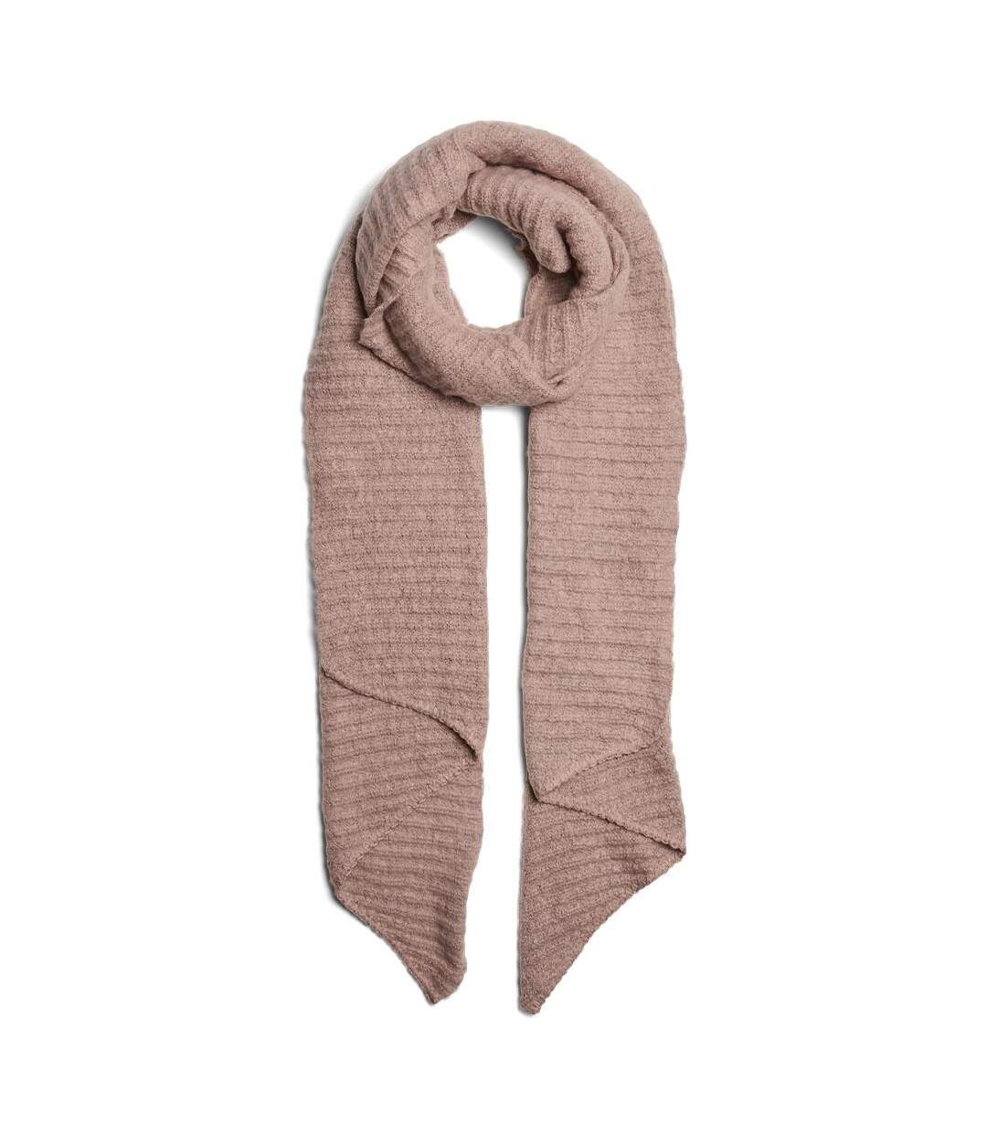 Écharpe rose femme pieces pyron-1