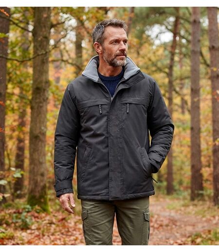 Parka - Homme - REF BOREAL - gris charbon