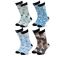 Quiksilver Pack de Chaussettes Homme Crew LONG Lifestyle Pack de 4 Paires-1
