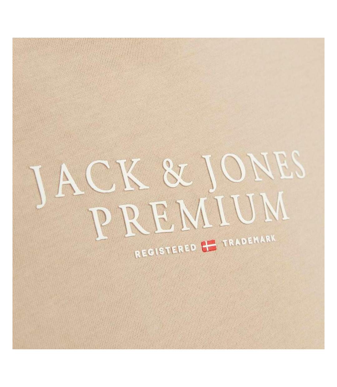 T-shirt Beige Homme Jack & Jones Bluarchie - L-3