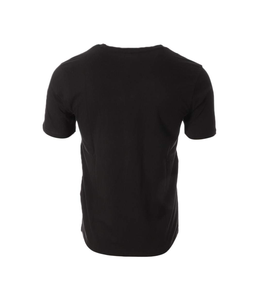 T-shirt noir homme redskins steelers-2