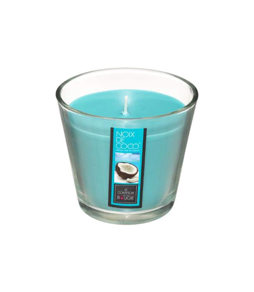 Bougie Parfumée en Verre Nina 190g Noix de Coco-1