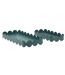 Lot de 2 Plateaux Déco Saturn 40cm Bleu-1
