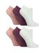 6 Pack Diabetic Trainer Socks for Women | Extra Wide Ankle Socks-1