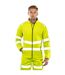 Veste softshell homme jaune fluo Result Genuine Recycled-2