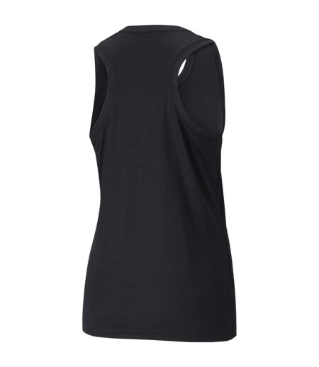 Womens/ladies Run Velocity Racerback Tank Top Black Puma