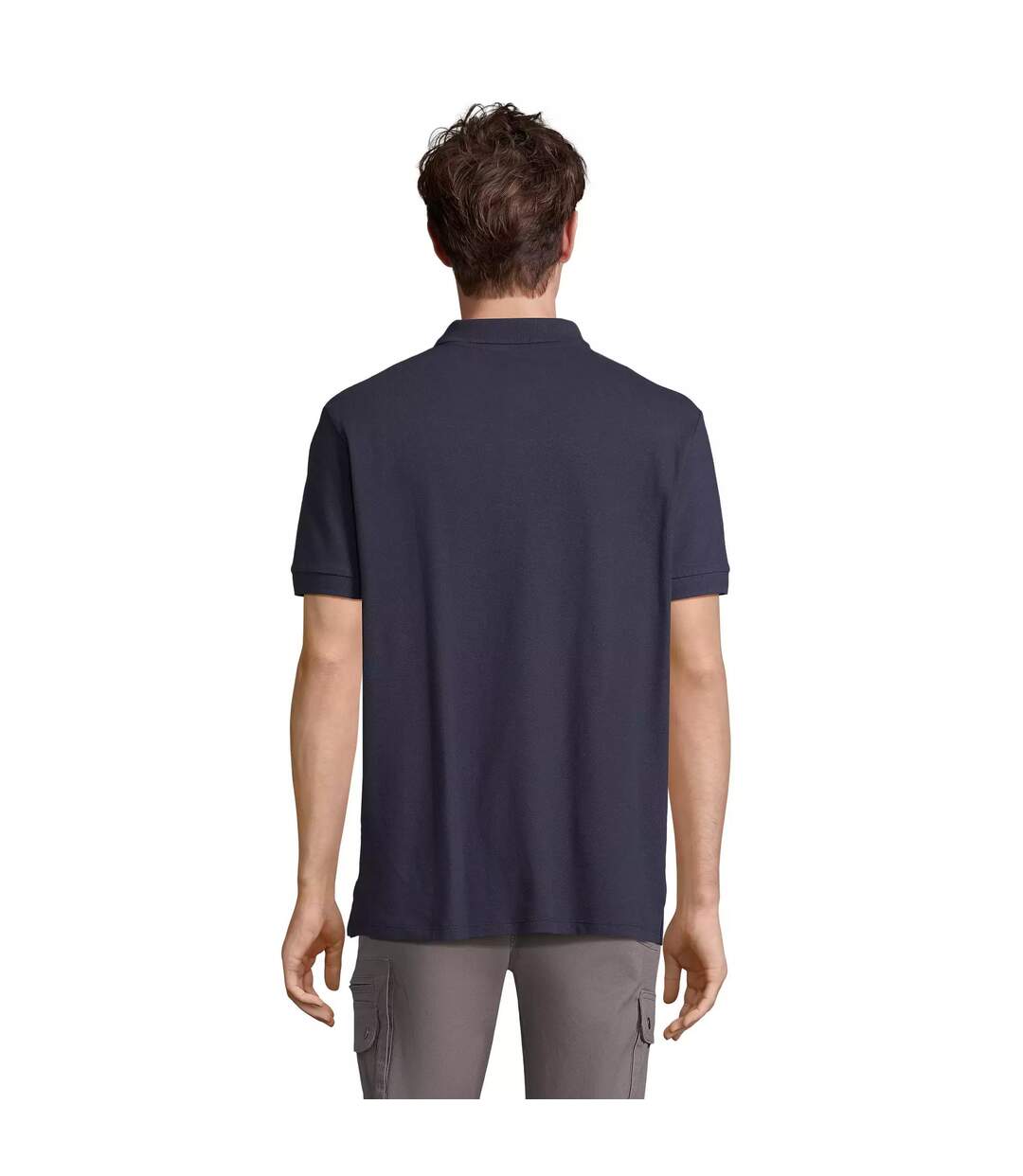 Polo Pacific Adulte Bleu Marine Français SOLS-2