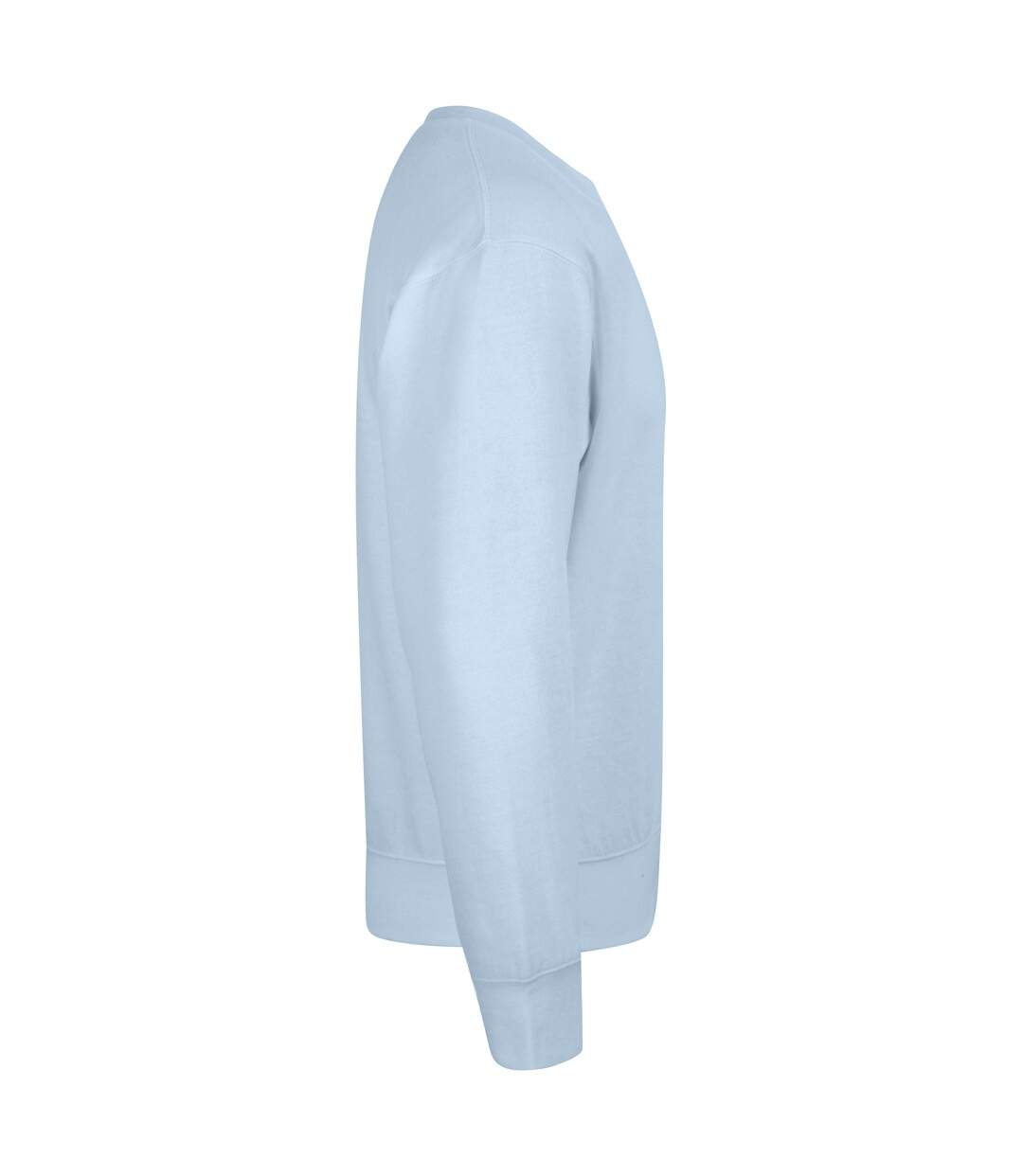 Mens Sweatshirt Light Blue Casual Classics-4