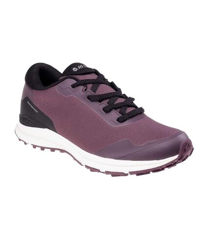 Hi-Tec Womens/Ladies Benard Waterproof Walking Shoes (Plum) - UTIG270
