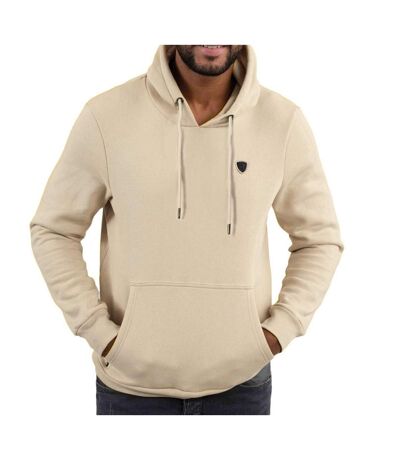 Sweat à capuche beige homme redskins makit poster - l