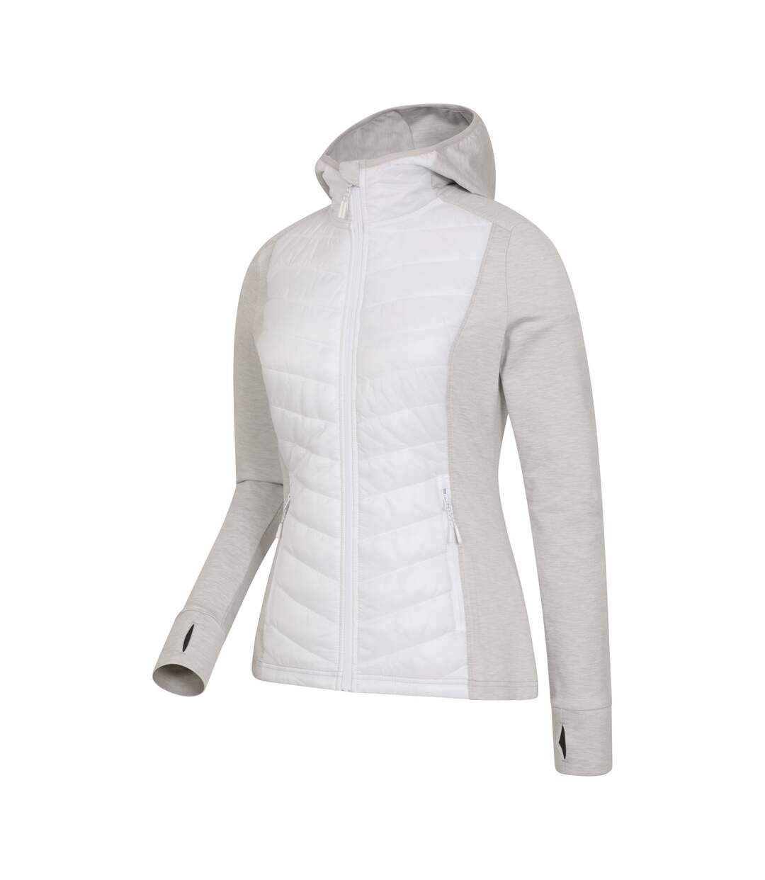 Doudoune Matelassée Action Packed Femme Blanc Mountain Warehouse-4