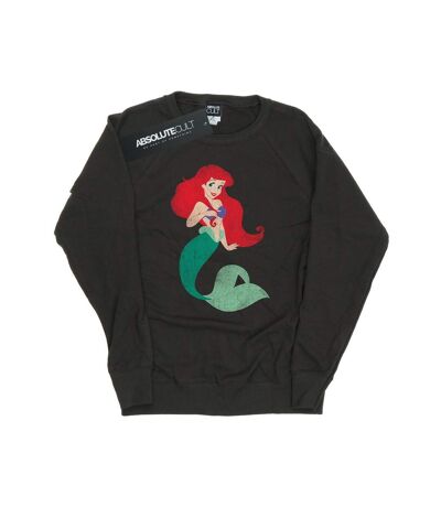 Disney Princess Womens/Ladies Classic Ariel Sweatshirt (Light Graphite)