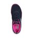 Skechers Womens/Ladies Flex Appeal 5.0 Fresh Touch Leather Sneakers (Navy/Hot Pink) - UTFS10505