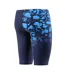 Mens Placement Splash Endurance+ Jammer Shorts Navy Blue Speedo-4