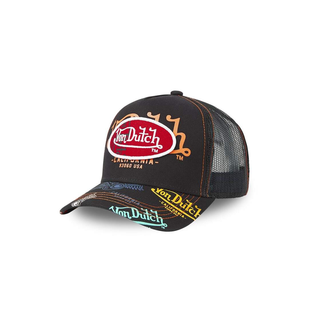 Casquette Trucker Brand Black Vondutch-1