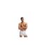 Pack Of 3  Mens Logo Boxer Briefs  White Boss-1