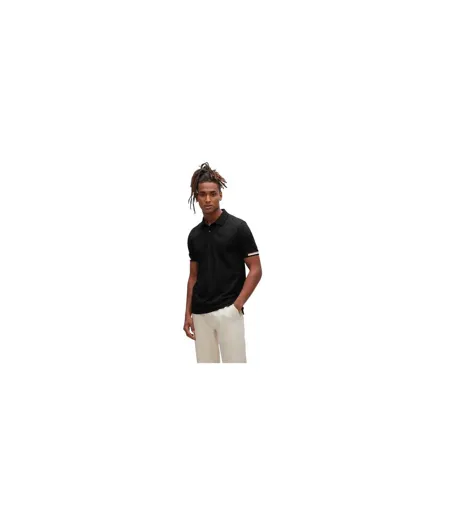 Polo Parlay Homme Noir Boss