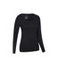 Haut Thermique Keep The Heat Femme Noir Mountain Warehouse-2