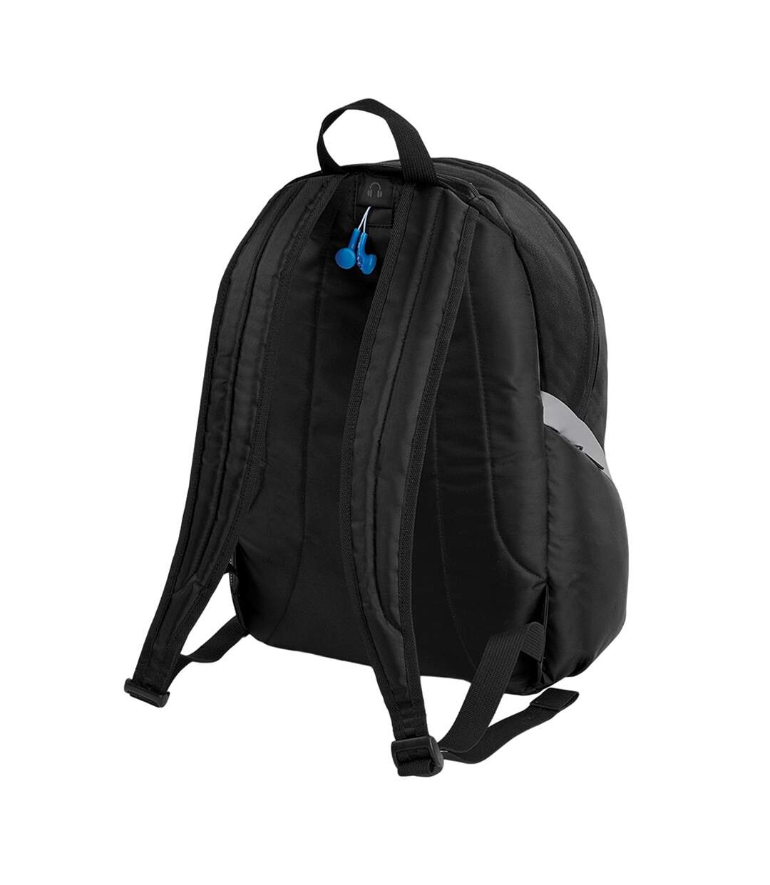 Sac à dos pro team taille unique graphite / noir / blanc Quadra-1