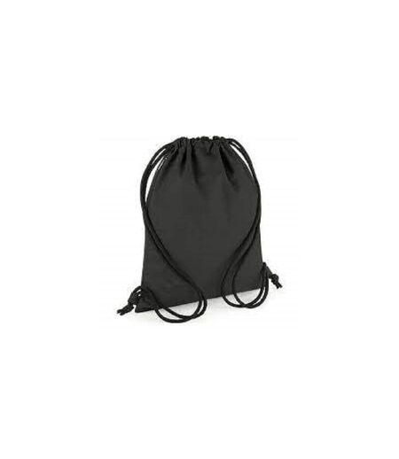 Unisex Adult 15l Drawstring Bag One Size Black Bagbase