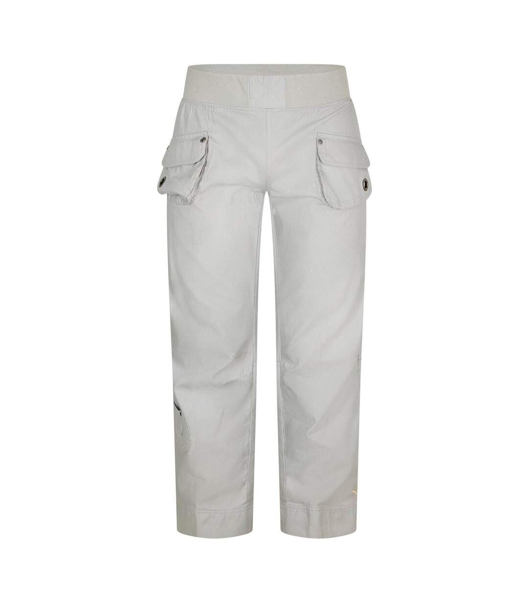 Mens Pinstripe Pull-on Trousers Grey Puma-1