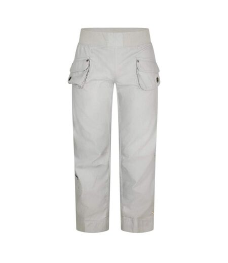 Mens Pinstripe Pull-on Trousers Grey Puma