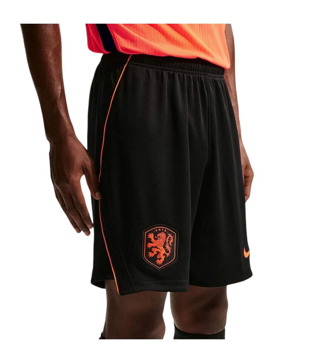 Short De Foot Motif/style Pays-bas Homme Noir Rouge Nike-4