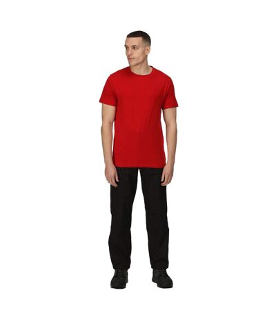 Mens Cotton Soft Touch T-shirt Classic Red Regatta Professional