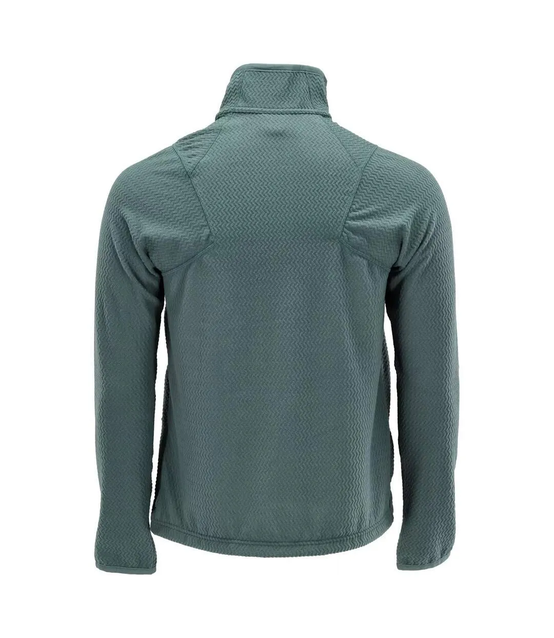Mens Customised Patterned Fleece Jacket Light Forest Green Mascot-2