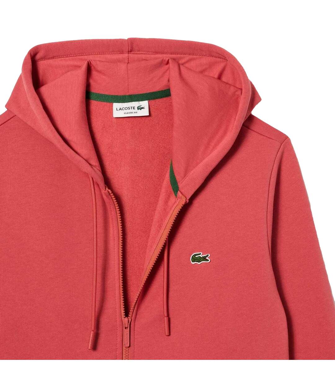 Veste À Capuche Homme Rouge Lacoste-2