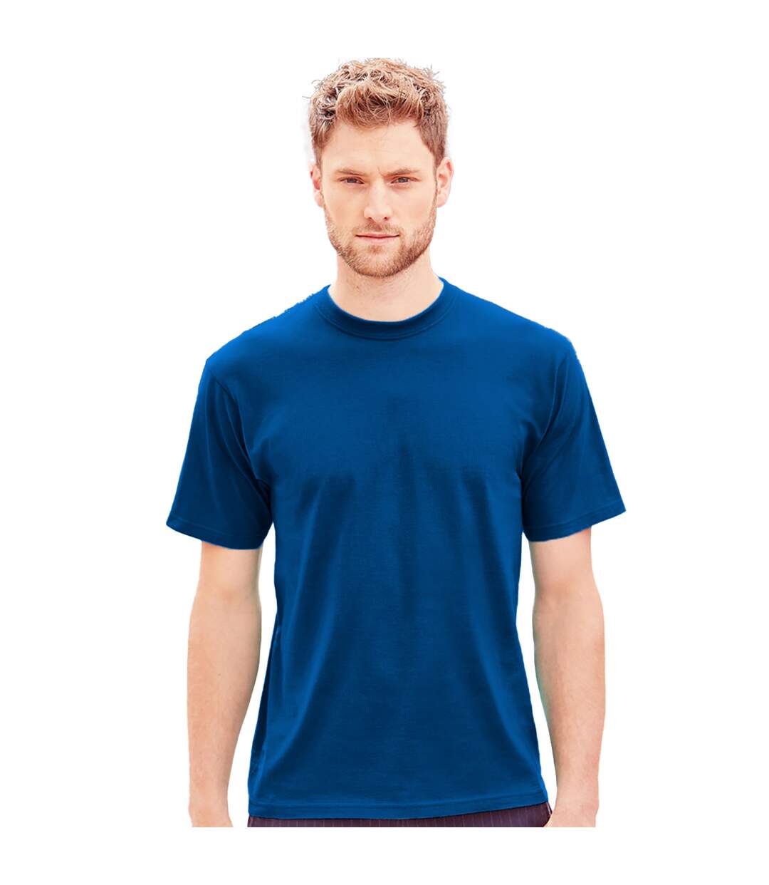 T-shirt à manches courtes homme bleu roi vif Russell