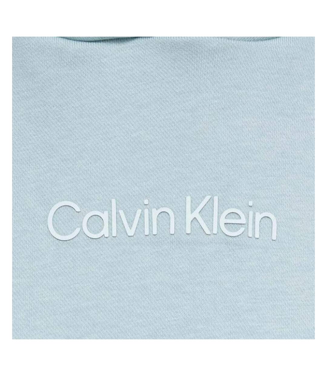 Sweat Vert Femme Calvin Klein Jeans Hoodie - S-3