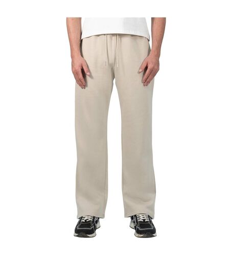 Unisex Adult Core Ringspun Cotton Relaxed Fit Jogging Bottoms Stone Casual Classics