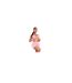 Womens/ladies Ruched Fitted Bralette Pink Missy Empire-1