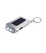 Porte-clés torche ringal 1,5 cm x 6,5 cm x 3,9 cm argent mat MidOcean-1