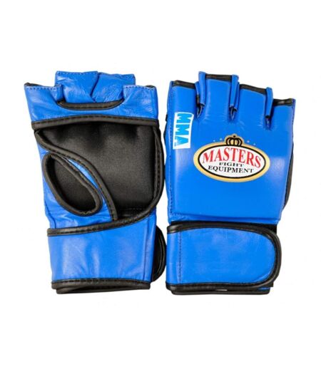 Gants D´entraînement De Boxe Mma Bleu Masters