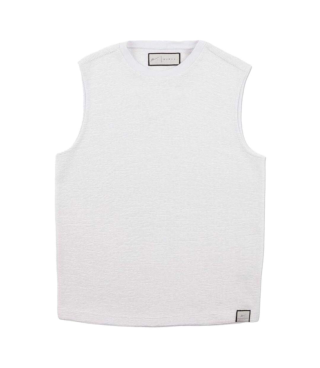 Débardeur Homme Blanc Prevu-2