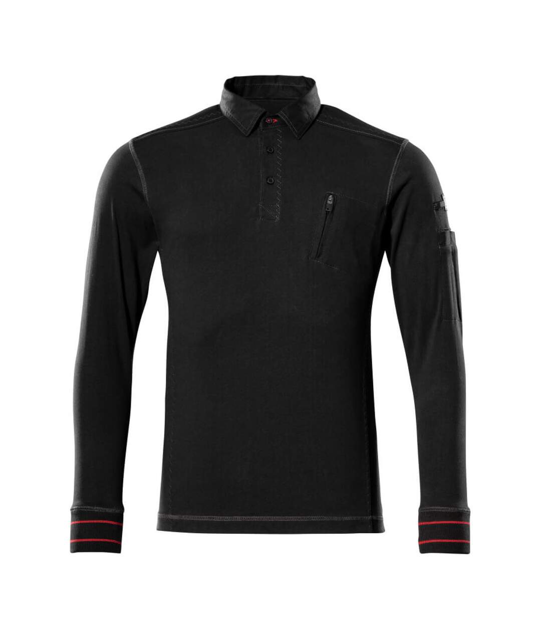 Polo Frontline Ios Homme Noir Mascot-1