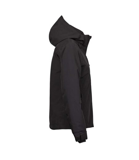 Womens/ladies All Weather Jacket Black Tee Jays