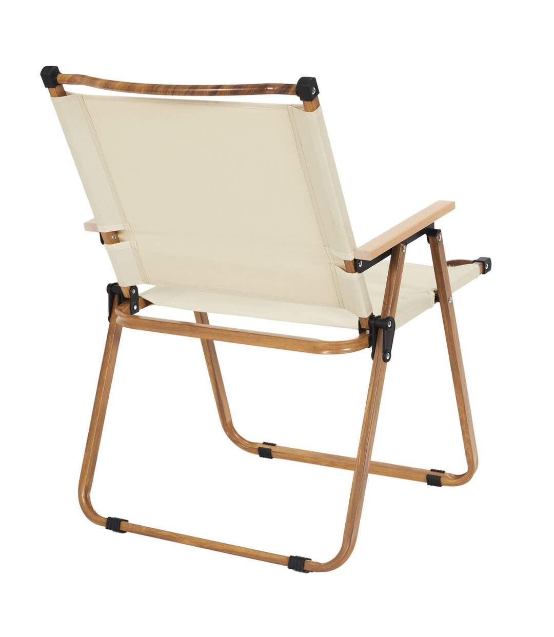 Chaise de Camping Pliable Mariposa 77cm Beige-5