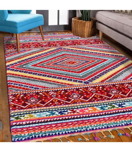 Tapis berbère tissé motif ethnic NOAR