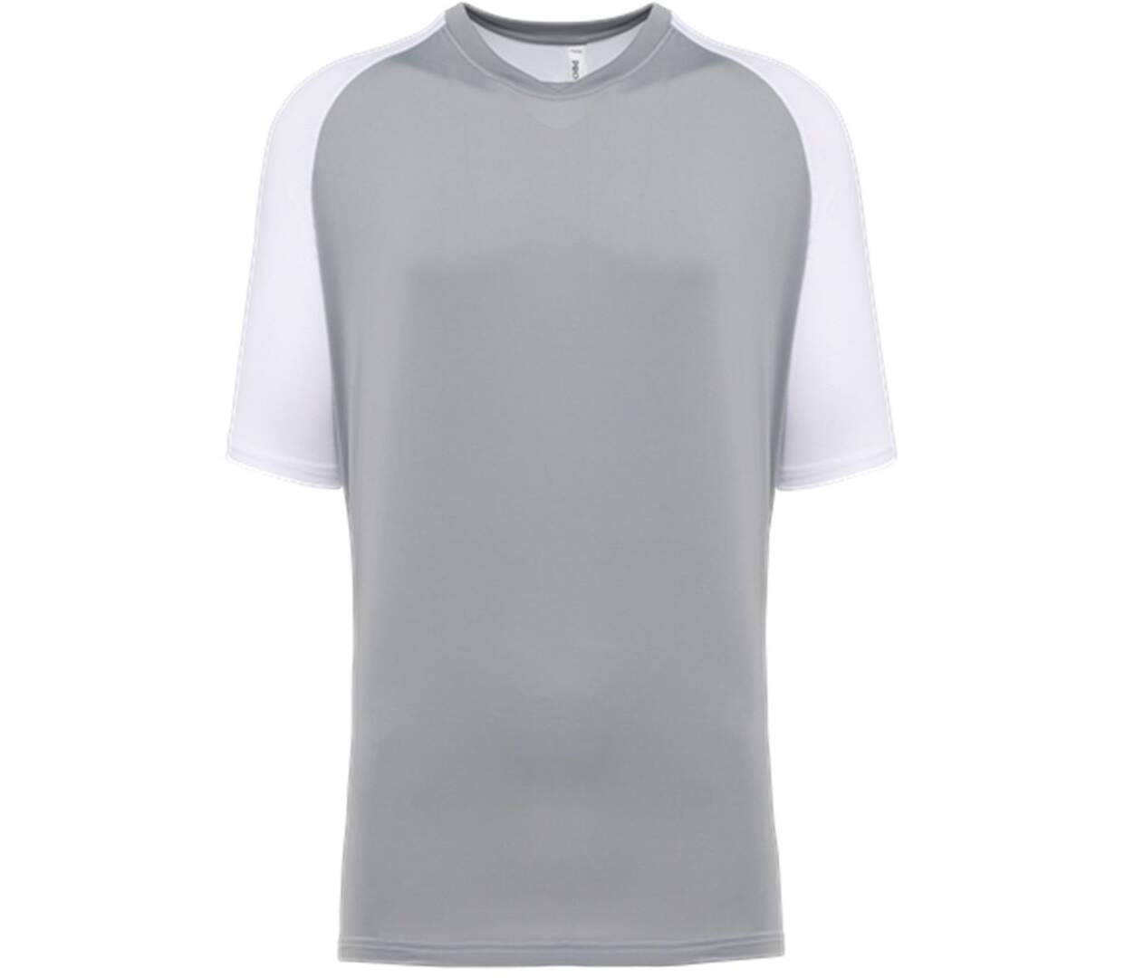 T-shirt de padel - Homme - PA4030 - blanc et gris fine-1