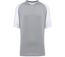 T-shirt de padel - Homme - PA4030 - blanc et gris fine-1