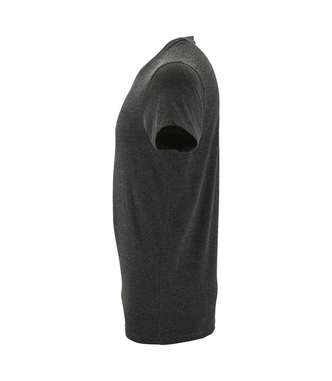 T-shirt Regent Homme Charbon Chiné SOLS-3