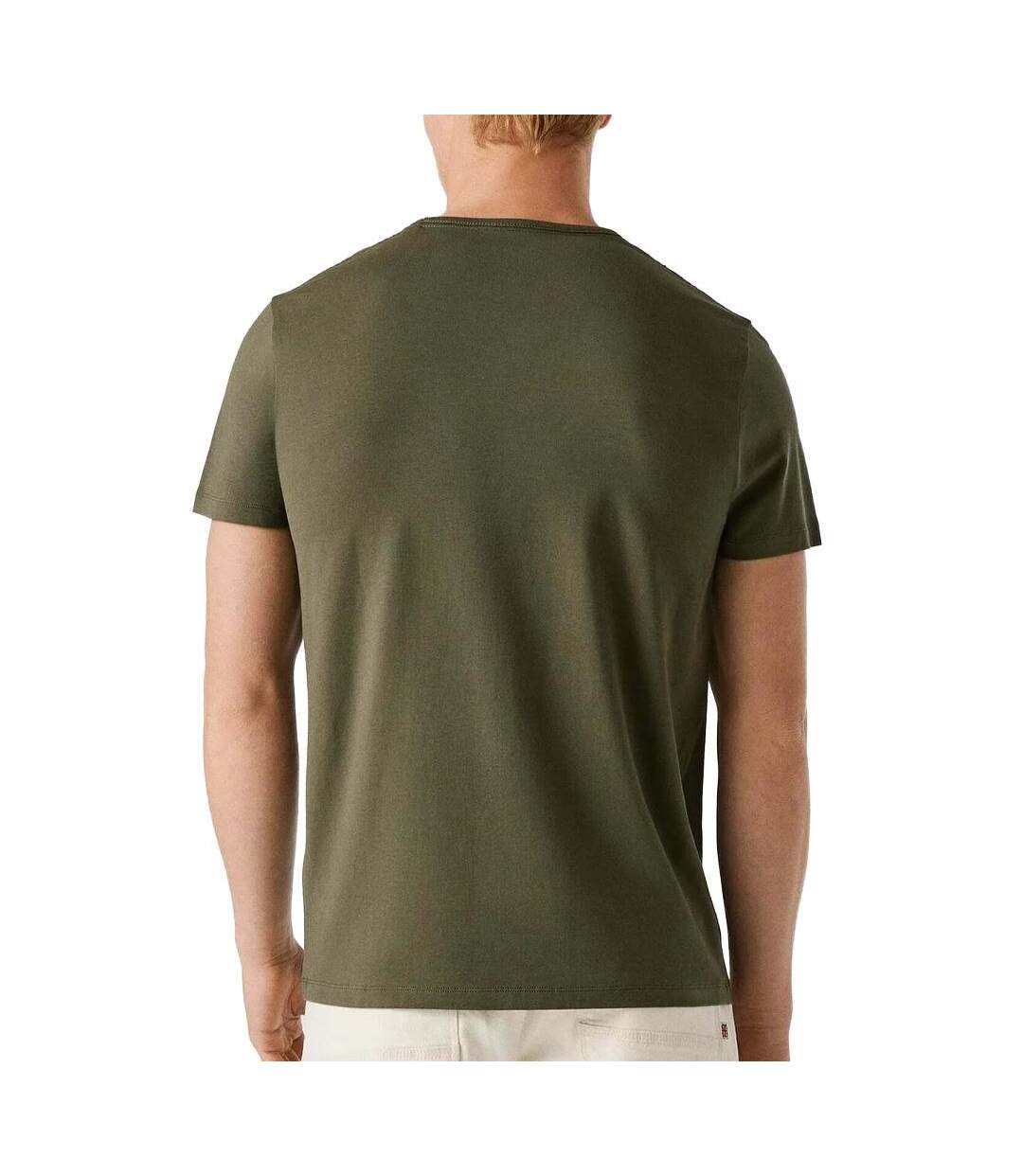 T-Shirt kaki homme pepe jeans original-2